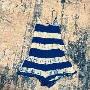 Lucky Brand Swimwear Tie-Dye Romper